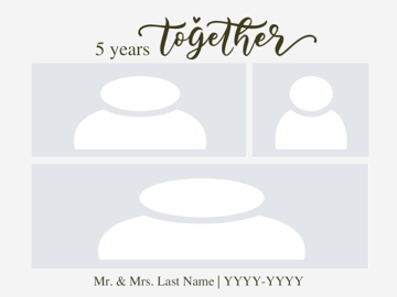 Picture of Acrylic Anniversary 9 - 30x40