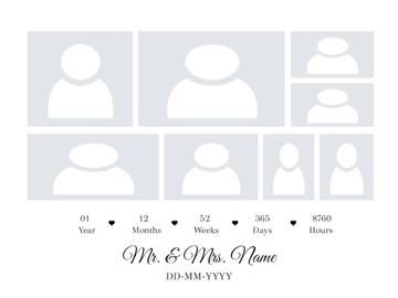 Picture of Acrylic Anniversary 15 - 30x40