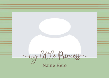 Picture of Acrylic Print Baby 3 - 5x7