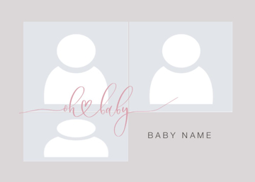 Picture of Acrylic Print Baby 5 - 5x7