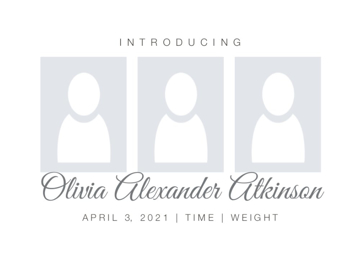 Picture of Acrylic Print Baby 6 - 5x7