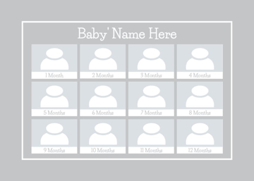 Picture of Acrylic Print Baby 27 - 5x7