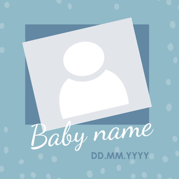 Picture of Acrylic Print Baby 23 - 8x8