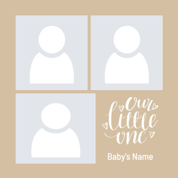 Picture of Acrylic Print Baby 25 - 8x8