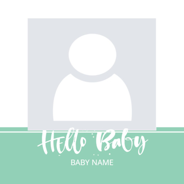 Picture of Acrylic Print Baby 26 - 8x8