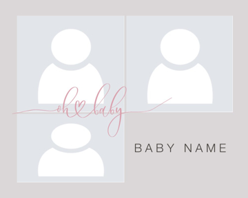 Picture of Acrylic Print Baby 5 - 8x10