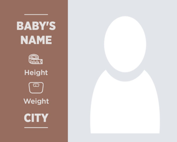 Picture of Acrylic Print Baby 22 - 8x10