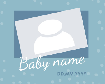 Picture of Acrylic Print Baby 23 - 8x10