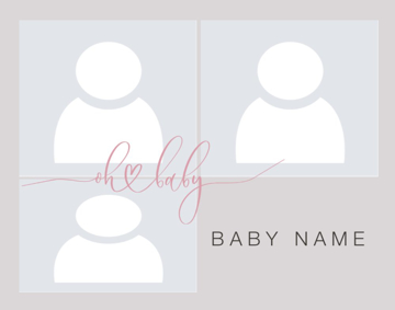 Picture of Acrylic Print Baby 5 - 11x14