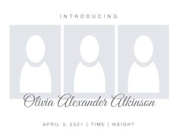 Picture of Acrylic Print Baby 6 - 11x14