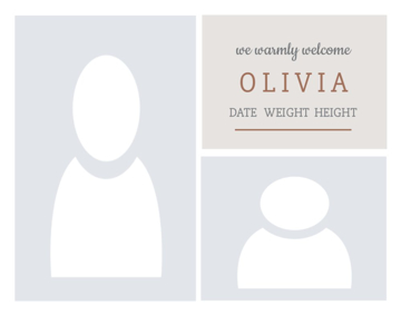 Picture of Acrylic Print Baby 10 - 11x14