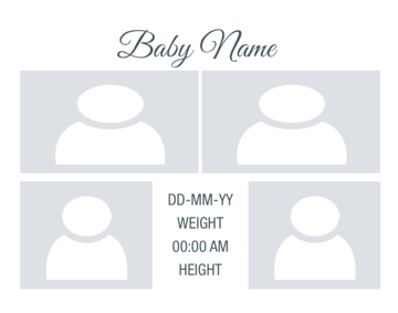 Picture of Acrylic Print Baby 21 - 11x14