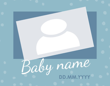 Picture of Acrylic Print Baby 23 - 11x14