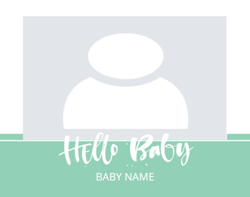 Picture of Acrylic Print Baby 26 - 11x14