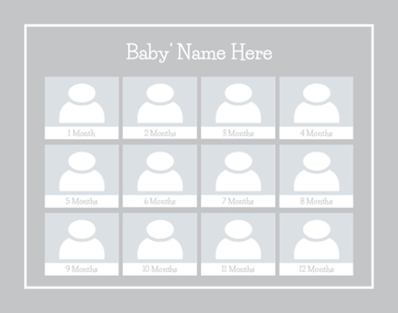 Picture of Acrylic Print Baby 27 - 11x14