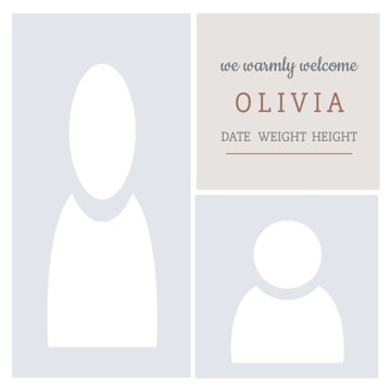 Picture of Acrylic Print Baby 10 - 16x16