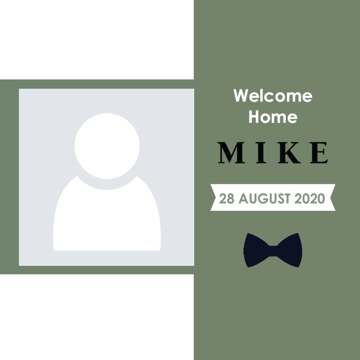 Picture of Acrylic Print Baby 18 - 16x16