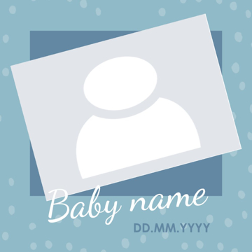 Picture of Acrylic Print Baby 23 - 16x16