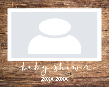 Picture of Acrylic Print Baby 15 - 16x20