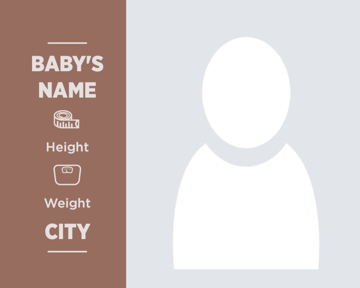 Picture of Acrylic Print Baby 22 - 16x20