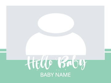 Picture of Acrylic Print Baby 24 - 16x20