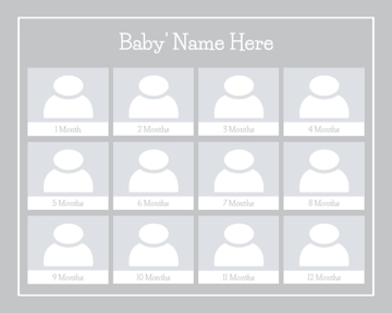 Picture of Acrylic Print Baby 27 - 16x20