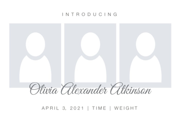 Picture of Acrylic Print Baby 6 - 24x36