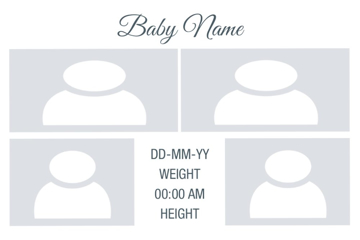 Picture of Acrylic Print Baby 21 - 24x36