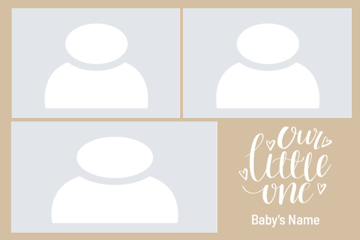 Picture of Acrylic Print Baby 25 - 24x36