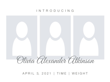 Picture of Acrylic Print Baby 6 - 30x40