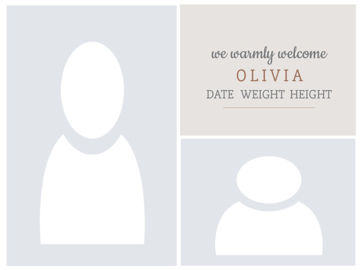 Picture of Acrylic Print Baby 10 - 30x40