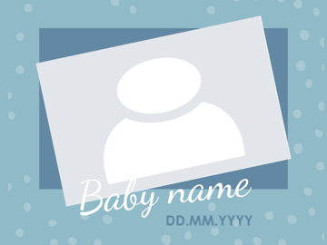 Picture of Acrylic Print Baby 23 - 30x40