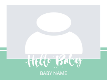 Picture of Acrylic Print Baby 26 - 30x40