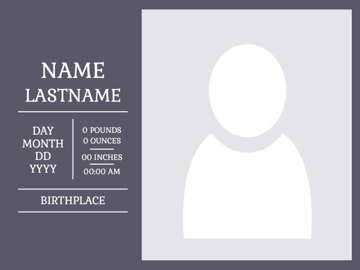 Picture of Acrylic Print Baby 28 - 30x40