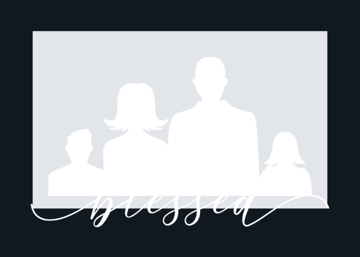 Picture of Acrylic Print Family 5 - 5x7