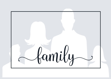 Picture of Acrylic Print Family 13 - 5x7