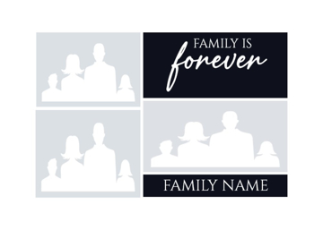 Picture of Acrylic Print Family 16 - 5x7