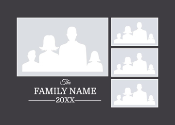 Picture of Acrylic Print Family 21 - 5x7