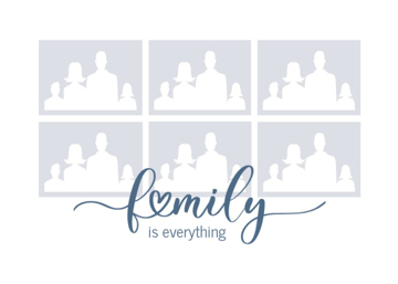 Picture of Acrylic Print Family 22 - 5x7