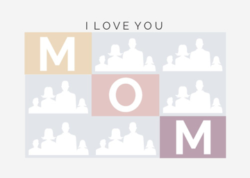 Picture of Acrylic Print Family 25 - 5x7