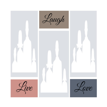 Picture of Acrylic Print Family 4 - 8x8