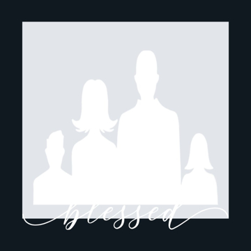 Picture of Acrylic Print Family 5 - 8x8