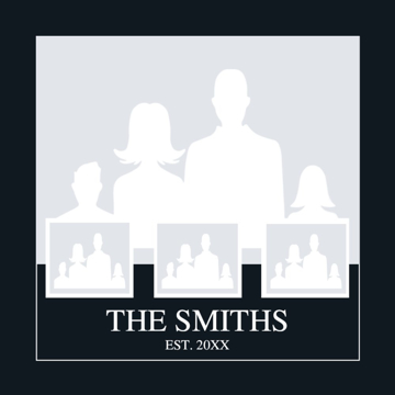 Picture of Acrylic Print Family 8 - 8x8