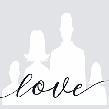 Picture of Acrylic Print Family 9 - 8x8