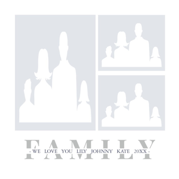 Picture of Acrylic Print Family 11 - 8x8