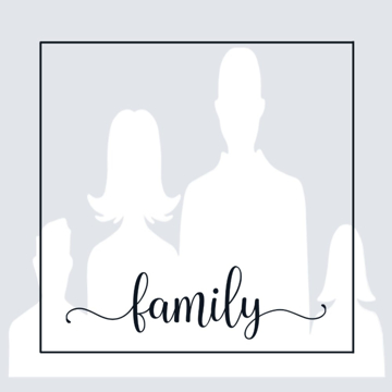 Picture of Acrylic Print Family 13 - 8x8