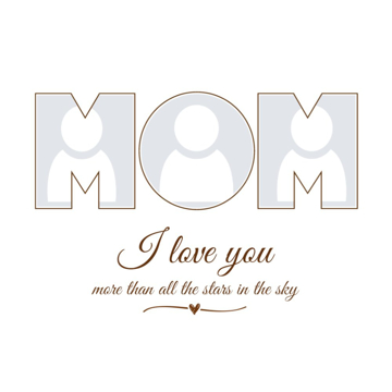 Picture of Acrylic Print Family 24 - 8x8