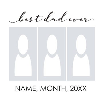 Picture of Acrylic Print Family 27 - 8x8