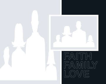 Picture of Acrylic Print Family 3 - 8x10