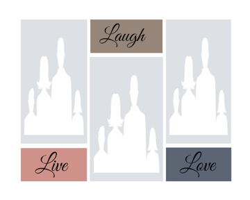 Picture of Acrylic Print Family 4 - 8x10